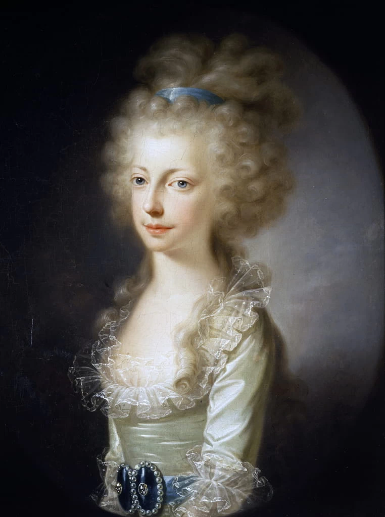 Élisabeth Ritratto dell'arciduchessa Maria Clementina d'Austria - Museo dell'Appartemento Storico del Palazzo Reale, Napoli